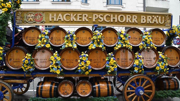 Ein Festwagen am Aufstellplatz fotografiert.  Foto: Kathrin Kupka-Hahn