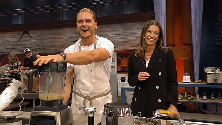 "Die machen einen ganz wuschig": Laura Wontorra fand bei "Europa grillt den Henssler" gro&szlig;en Gefallen an Isl&auml;nder R&uacute;rik G&iacute;slason (Bild) und seinem Landsmann S&aelig;var L&aacute;russon.