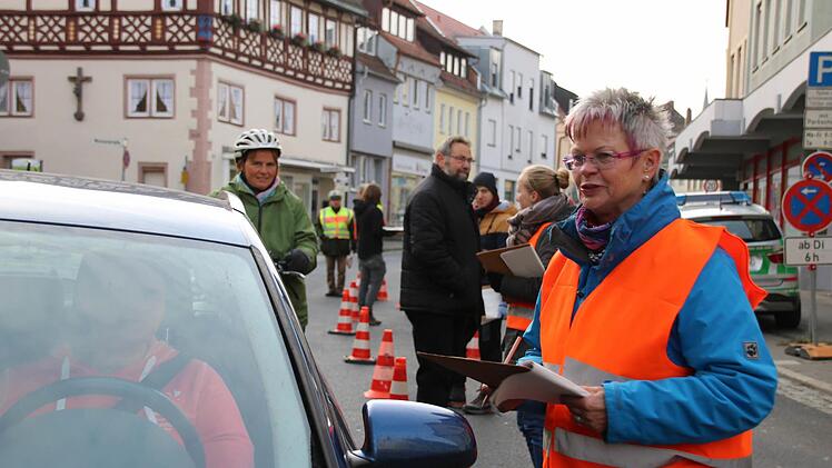 Eindrücke von der Verkehrsbefragung. Foto: Ralf Ruppert