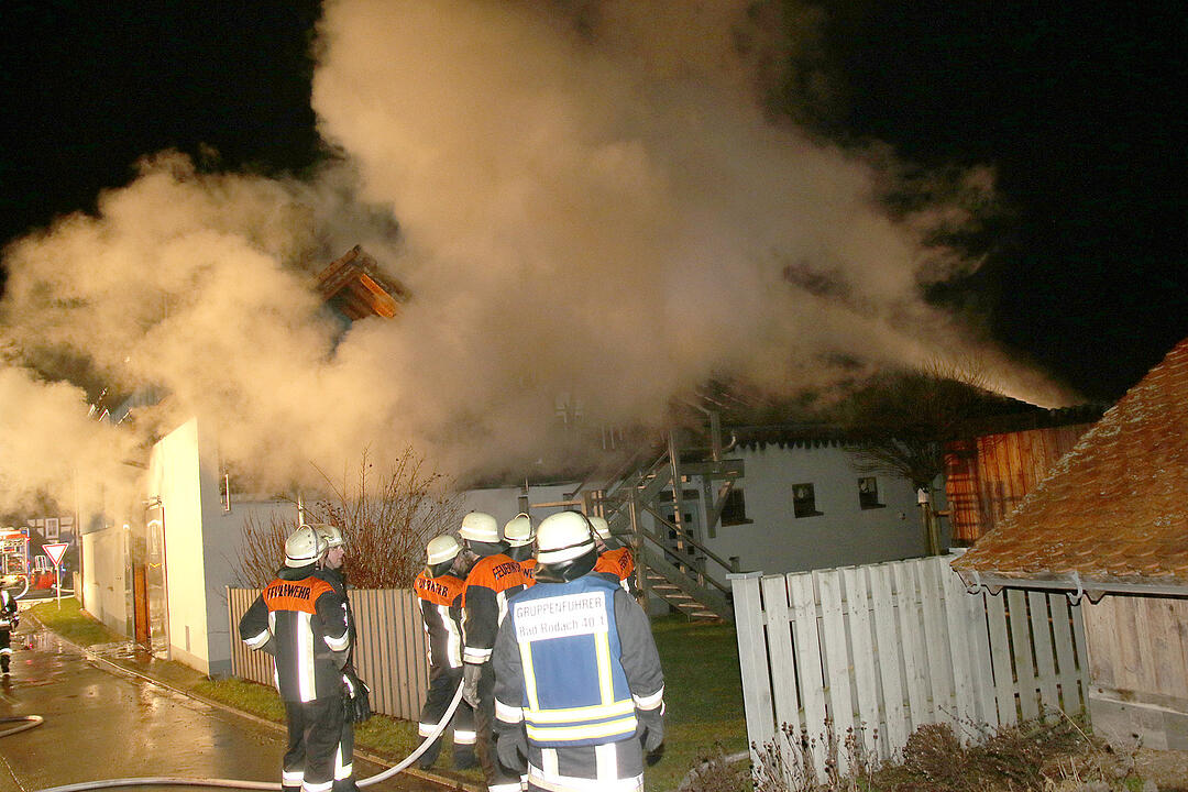 Wohnhausbrand in Bad Rodach