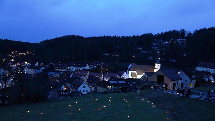 Ewige Anbetung in Obertrubach Foto: Franz Galster