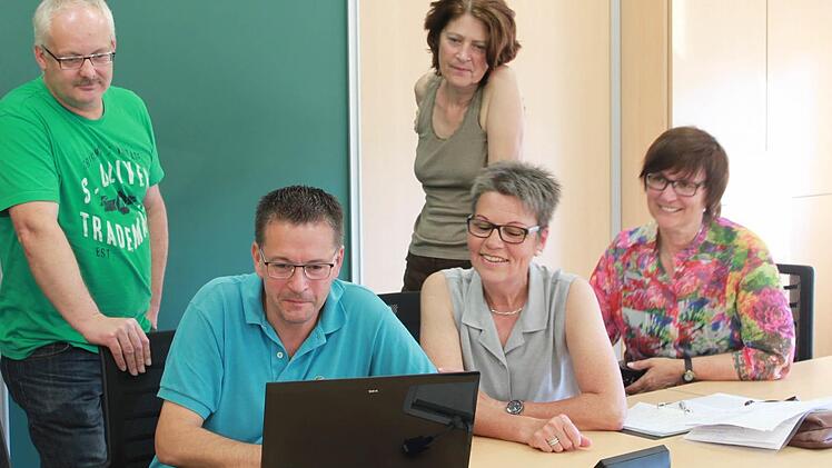 Waren am Mittwoch dabei bei der Pressekonferenz: Erwin Bergner, Sabina König, Jutta Köhler und Irene Fleischmann.