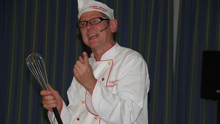 Zuckerbäcker mit scharfer Zunge: Franz Besold aus Weismain. Foto: Stephan Stöckel