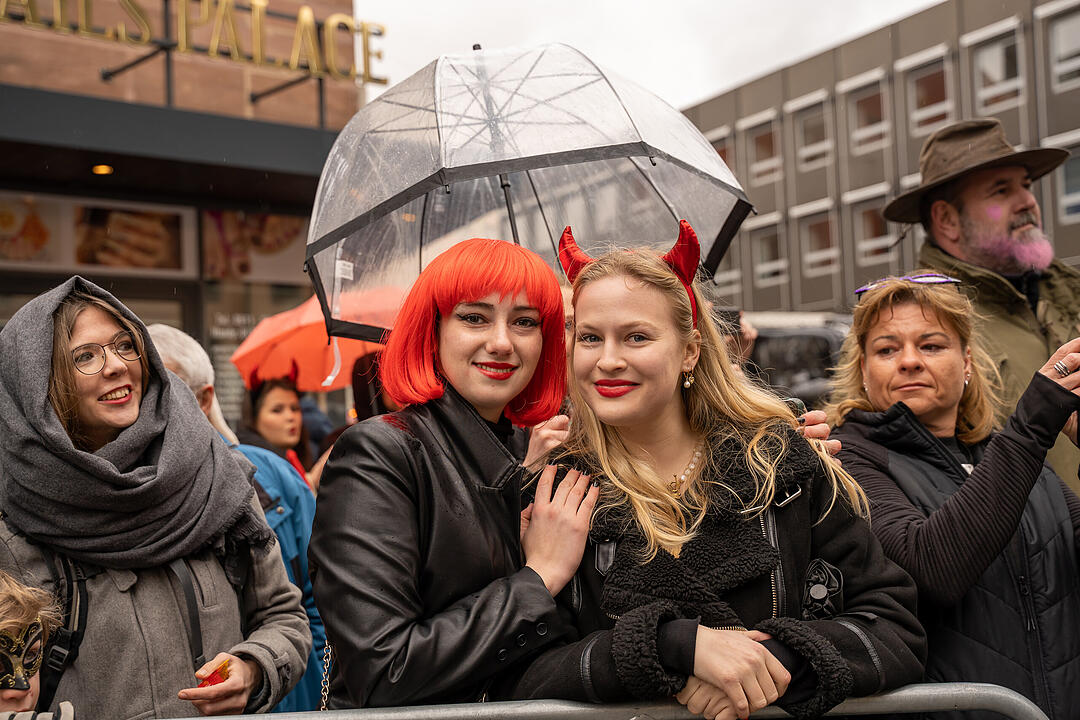 Der traditionelle Umzug zog ca. 70.000 Faschingsfreunde an.