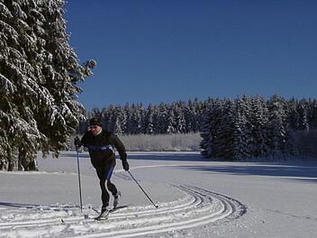 Langläufer kommen am Walberngrüner Gletscher auch im Corona-Winter auf ihre Kosten. Foto: Archiv