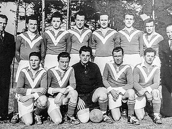 TeutonenTeam, 1956: Der FC Teutonia Reichenbach wurde vor 100 Jahren gegr&uuml;ndet.
