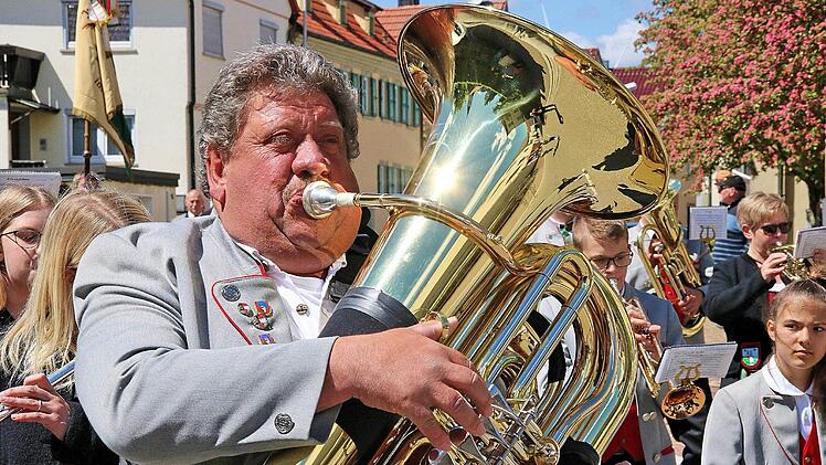 Die Aubstädter Musikanten Foto: Dieter Britz