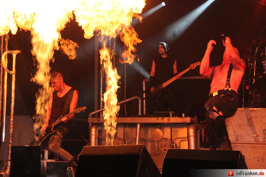 Stahlzeit-Konzert in Kulmbach auf der Plassenburg