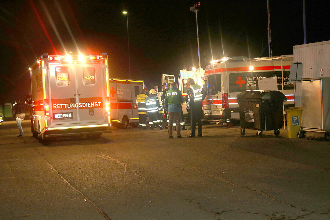 Rödental: Großbrand in Recycling-Betrieb