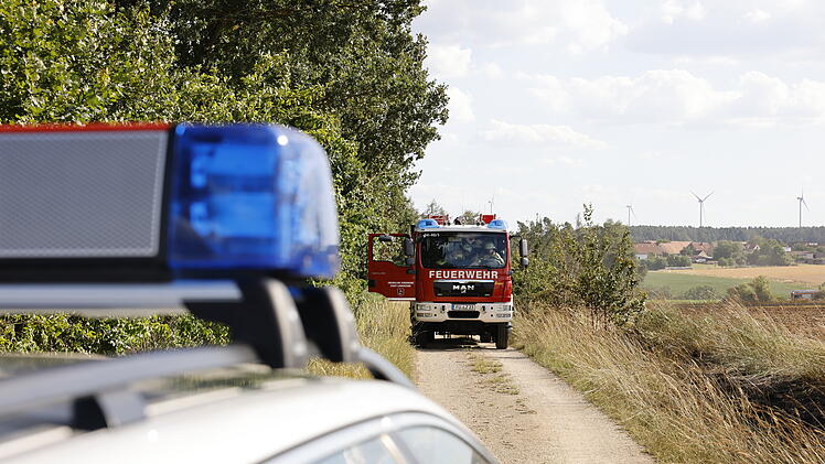 Brand auf Acker im Landkreis F&uuml;rth