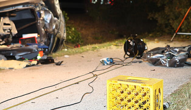 Schwerer Unfall bei Ansbach: 21-J&auml;hriger stirbt