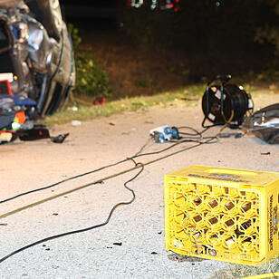 Schwerer Unfall bei Ansbach: 21-Jähriger stirbt