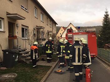 Die alarmierten Feuerwehrkräften hatten die Lage schnell unter Kontrolle.Foto: Stefan Wicklein