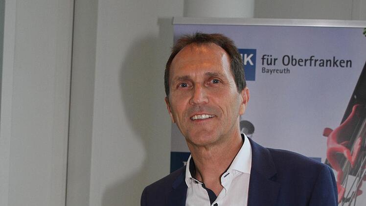 Roland Wölfel von der CIMA Beratung und Management GmbH aus Forchheim gab Denkanstöße für die Zukunftsentwicklung Kulmbachs.Sonny Adam