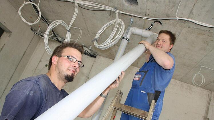 Eindrücke von der Baustelle Haus Waldenfels. Foto: Ralf Ruppert