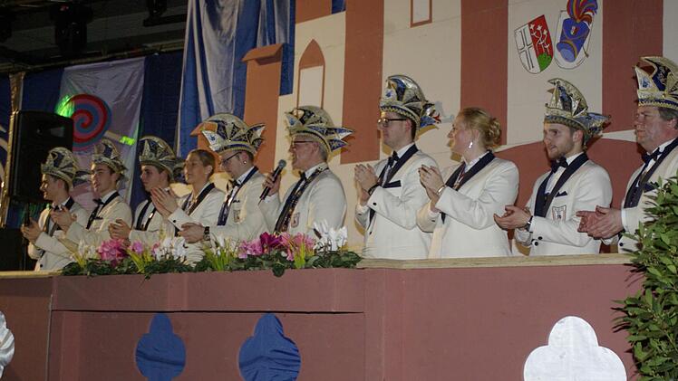 Bei der Prunksitzung der Ha-Ka-Ge. Foto: Winfried Ehling