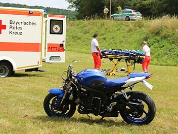 Eindrücke von der Unfallstelle. Foto: Ralf Ruppert