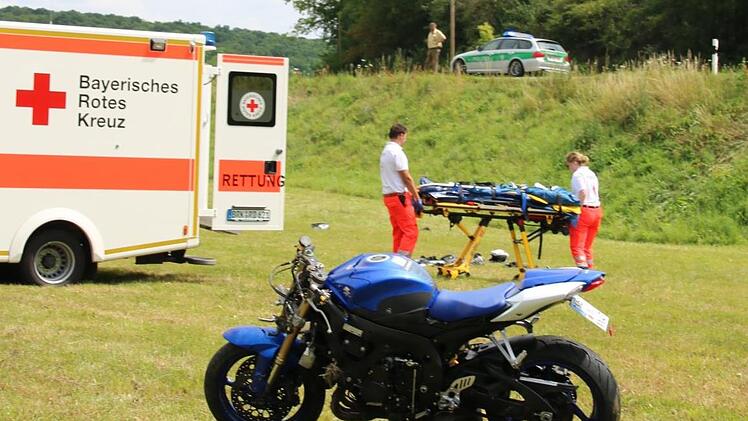 Eindrücke von der Unfallstelle. Foto: Ralf Ruppert