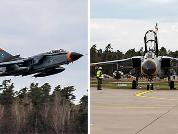 "Tornado" am Flughafen Nürnberg: Kampfjet "sorgte für große Augen"