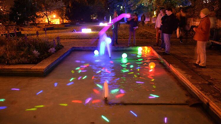 Coburg leuchtet bei der Museumsnacht 2014. Foto: Ronald Rinklef