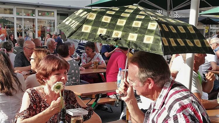 Weinfest auf dem Marktplatz in Bad Kissingen