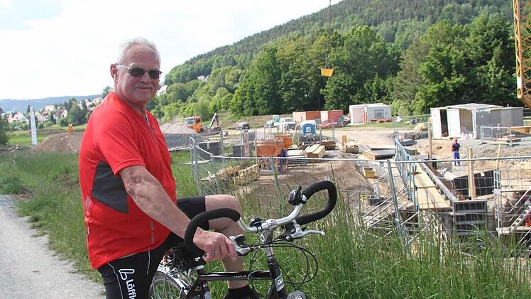 Ein Halt beim neuen Pumpwerk ist ein Muss - auch für Harald Stolpe aus Danndorf.