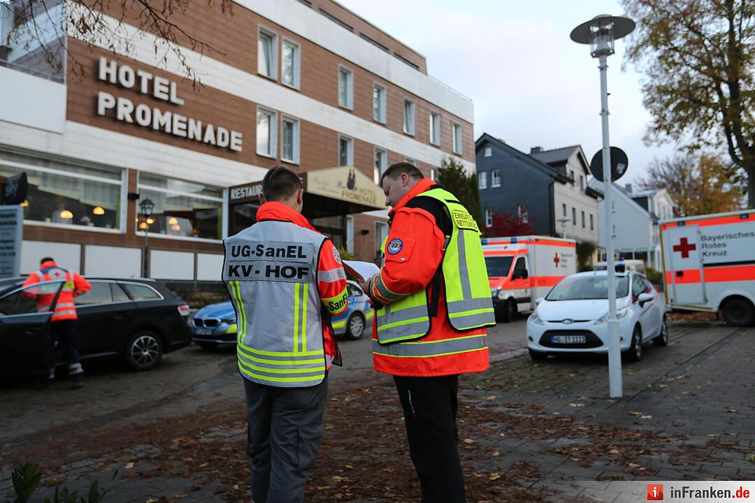 BRK-Einsatz in Hotel in Bad Steben