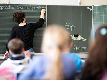 Endlich wieder Unterricht im Klassenzimmer.