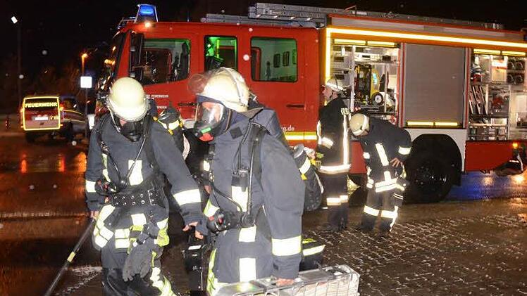 Feuerwehreinsatz in Garitz  Foto: Peter Rauch