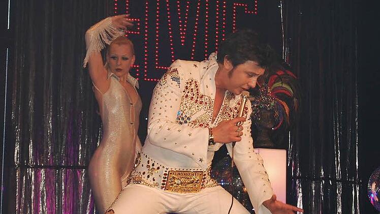 Las Vegas-Show in Bad Kissingen. Foto Sigismund von Dobschütz