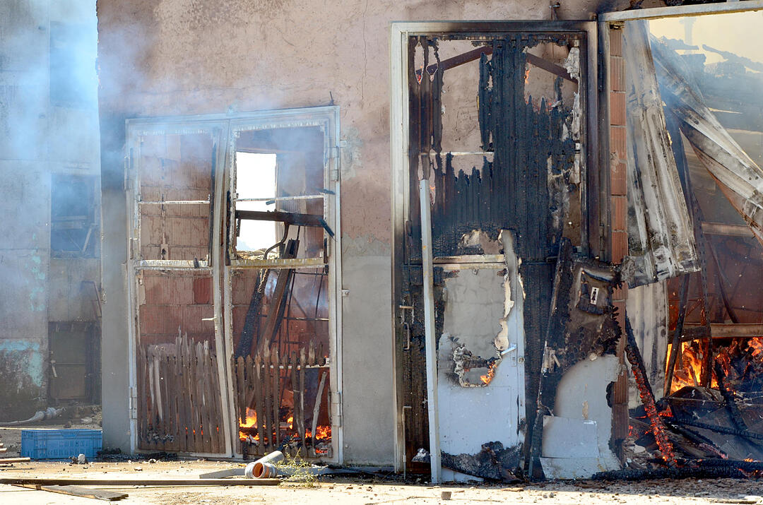 Feuer auf Aussiedlerhof