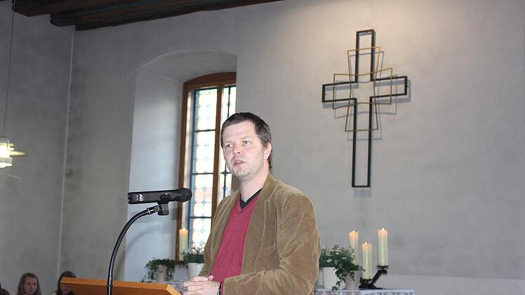 Der evangelische Pfarrer Thomas Braun. Bei ihm stieß die Idee von Karola Helfrich auf Offene Ohren. Foto: Birgit Will