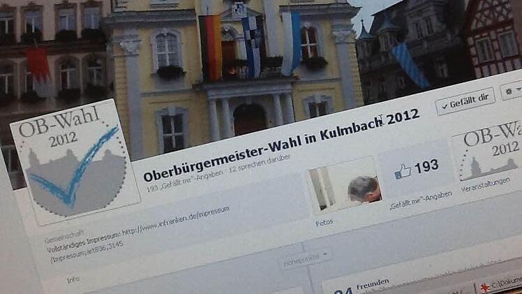 Live dabei sein konnten die Kulmbacher auf der BR-Facebook-Seite zur OB-Wahl.