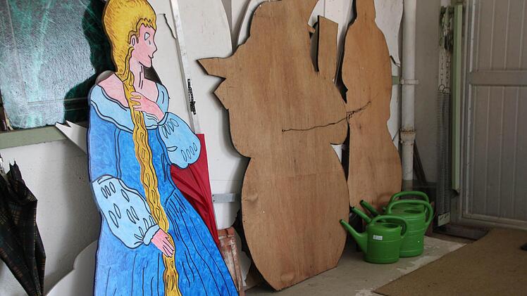 Rapunzel wartet noch in der Werkstatt... Foto: Ulrike Müller