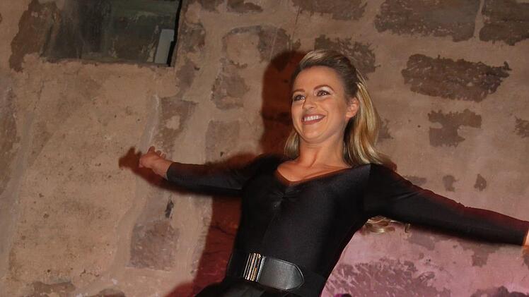 Auch Steppt&auml;nzerin Adele begeisterte in Thurnau.