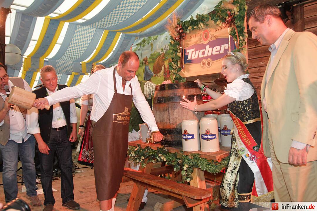 Nuernberger Herbstvolksfest feierlich eroeffnet