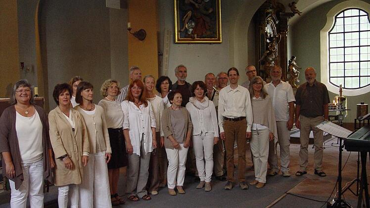 "GuIG" aus Hammelburg war zu Gast in der Marienkirche des Staatsbades. Foto: Brigitta Kempe-Wolf
