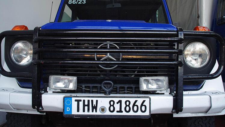 Zwei dieser Mercedes G-Klasse des THW sollen durch ein neues Fahrzeug ersetzt werden. Foto: Marco Meißner