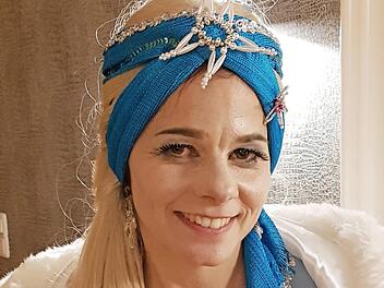 Patricia Hanika - im letzten Jahr als Eiskönigin Elsa Foto: privat