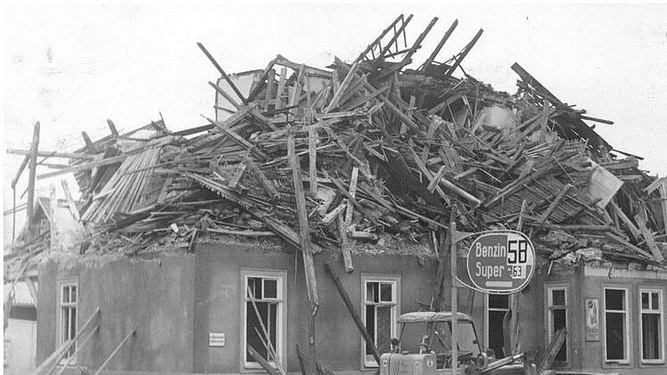 Ehemalige Tankstelle im Kanonenweg in CoburgFoto: CT-Archiv/ heki-Bild