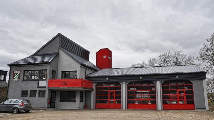 Das Gebäude der freiwilligen Feuerwehr Lautertal.  Fotos: Harald Koch