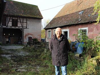 Ernst Hicke hat das Burgareal ersteigert. Foto: Evi Seeger