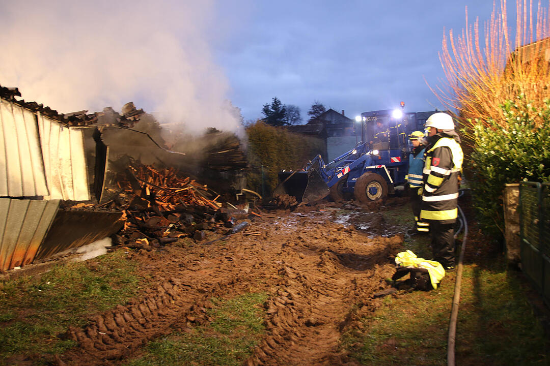 Garagenbrand in Rödental II