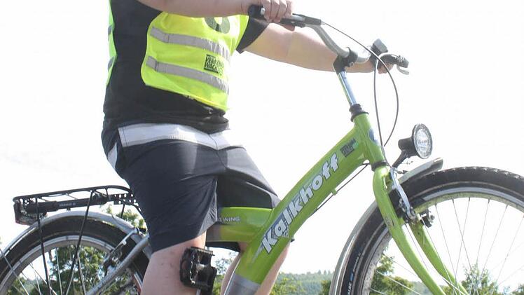 Schüler bei der Verkehrswacht. Foto: Robert Huger