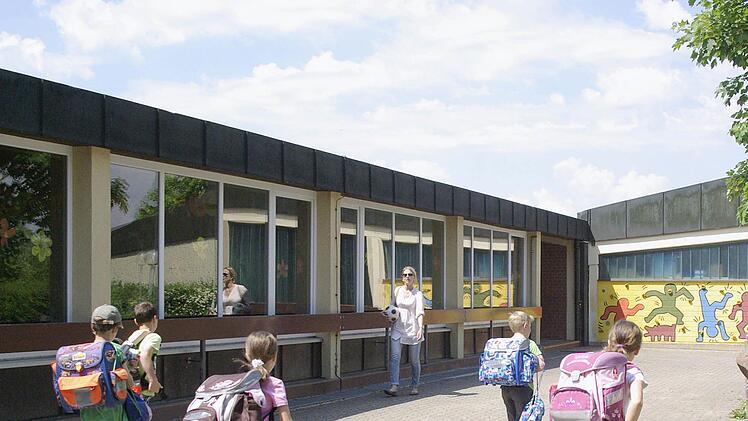 Einen Funkmast auf der Grundschule in Fuchsstadt lehnte der Gemeinderat aus möglichen gesundheitlichen Beeinträchtigungen ab.  Winfried Ehling/Archiv