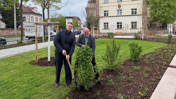 N&uuml;rnberg: Neuer Pocket Park in St. Johannis er&ouml;ffnet