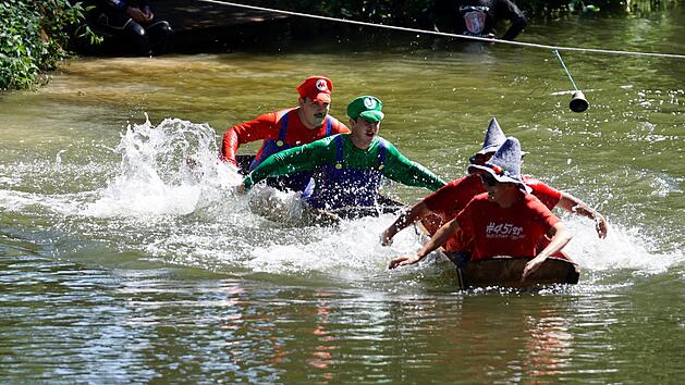 Sautrogrennen in Katzwang 2024