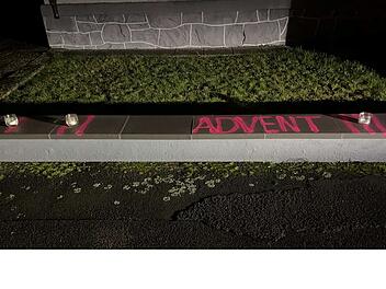 Ungebetene Advents-Botschaft in Pressig