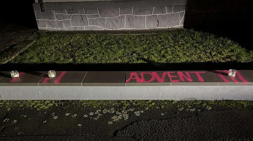 Ungebetene Advents-Botschaft in Pressig