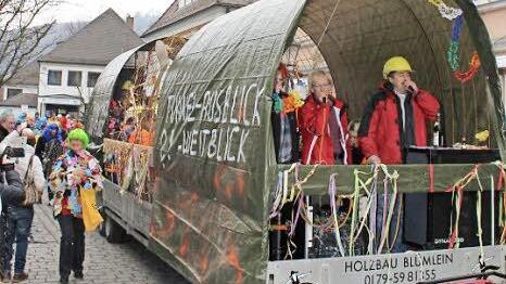 Die Blaskapelle steckte im Ebser Tunnel fest.